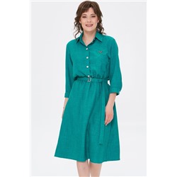 Платье миди с рукавом 3/4