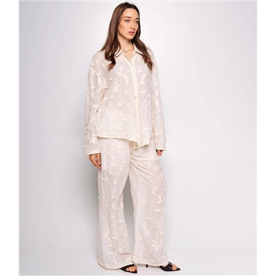 Костюм #КТ605 (5), светло-бежевый