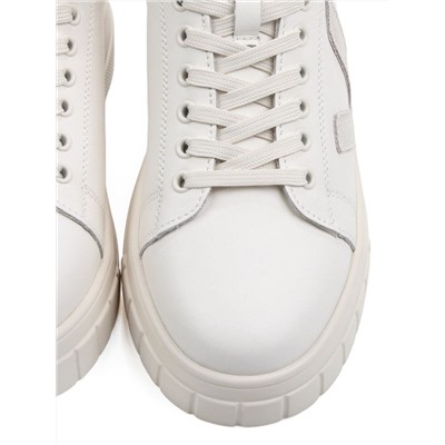 03-YС354-3 LT. BEIGE Полуботинки спортивные женские (натуральная кожа, натуральная замша)