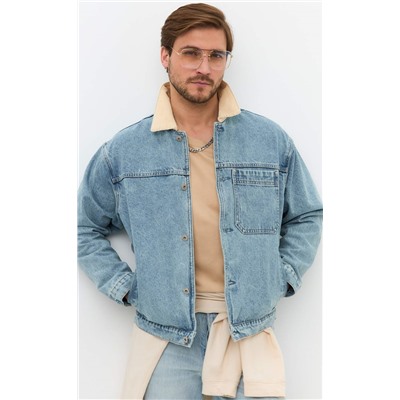 Куртка джинс P511-1256 l.blue