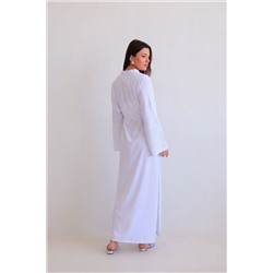 16200 Платье на кулиске белое