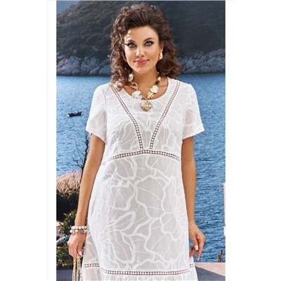 Платье Vittoria Queen 25533 жемчужный