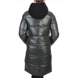 2193 DARK GREEN Куртка зимняя женская AIKESDFRS (200 гр. холлофайбера)
