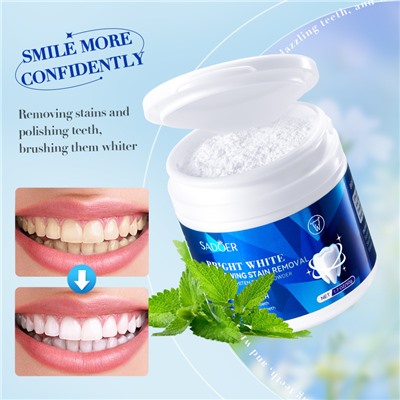 ЗУБНОЙ ПОРОШОК ОТБЕЛИВАЮЩИЙ SADOER BRIGHTEN WHITEN