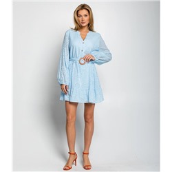 Платье #ОКТ085007, голубой