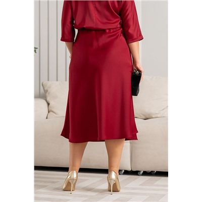 Юбка МЮ-241 бордо