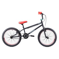 Велосипед BMX 20" COMIRON BIG WOOHOO Рама 18.7" BLACK RED