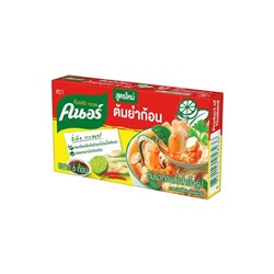 Суповые кубики кнорр со вкусом том ям от Knorr Tom Yum Seasoning Cubes 6 pcs (Pack)