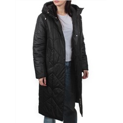 TR-2301 BLACK Пальто зимнее женское (верблюжья шерсть)