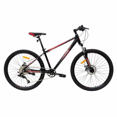 Велосипед 26" рама 15" 1х10sp COMIRON BRAVE 2.0 чёрная молния