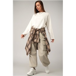 Женские брюки карго Happyfox