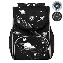 RAm-585-3 Рюкзак школьный с мешком