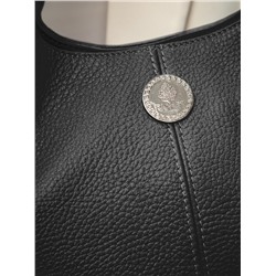 Женская кожаная сумка Richet 3212LN 840 Черный