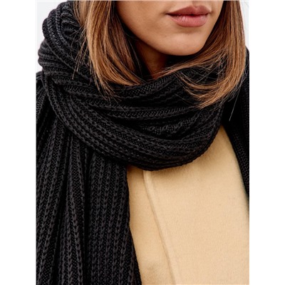 Шарф LONG, Черный