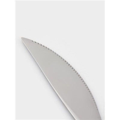 Столовые приборы Magistro «Дина», 4 предмета, нержавеющая сталь, серебристые