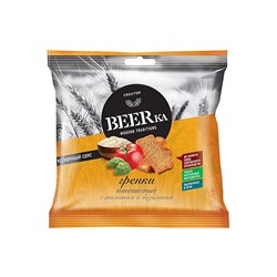 «Beerka», гренки со вкусом томата с базиликом и чесночным соусом, 85 г