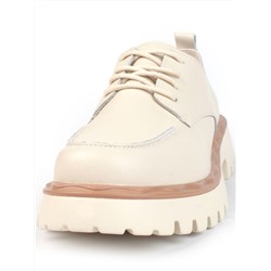 03-HY7-1D BEIGE Полуботинки женские (натуральная кожа)