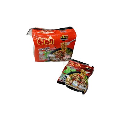 Лапша быстрого приготовления Мама со вкусом базилика 55г x 6шт