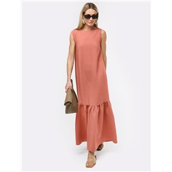 Платье из плотного лиоцелла