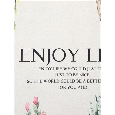 Набор ковриков для кухни «Этель» Enjoy, 2 шт., 38×58 см, 38×118 см