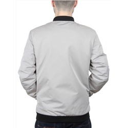 EM25056-2 LIGHT GRAY Куртка-бомбер мужская демисезонная (100 гр. синтепон)