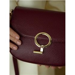 Женская кожаная сумка Richet 3292LG 839 Бордовый