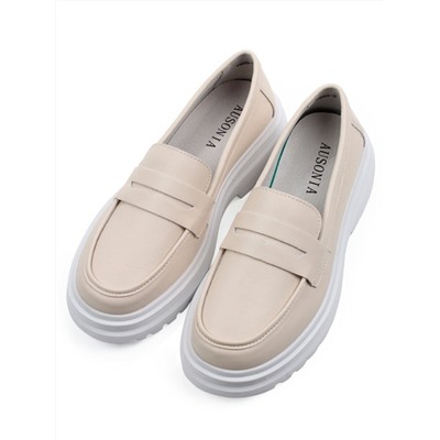 06-YE290-3 BEIGE Туфли женские (натуральная кожа)