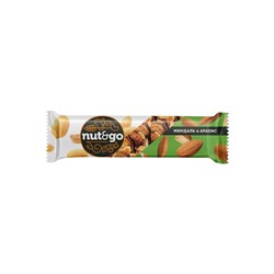 «Nut&Go», батончик Almond & peanut, 36 г (упаковка 18 шт)
