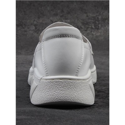 06-YE290-2 WHITE Туфли женские (натуральная кожа)