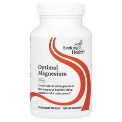 Seeking Health, Optimal Magnesium, магний, 150 мг, 90 вегетарианских капсул