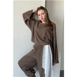 Брюки  WOOL042/04/Коричневый