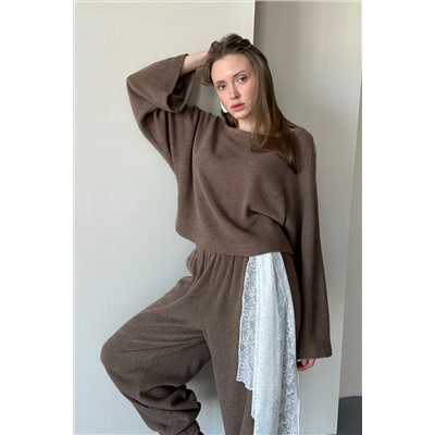 Брюки  WOOL042/04/Коричневый