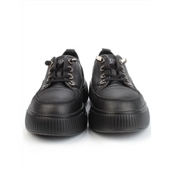 05-SD8-3D BLACK Кроссовки женские (натуральная кожа)