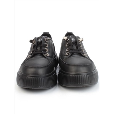 05-SD8-3D BLACK Кроссовки женские (натуральная кожа)