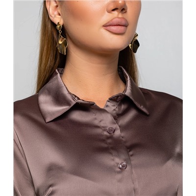 Блуза #ОКТ025022, капучино