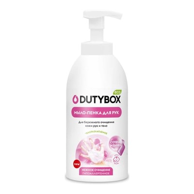 Эко мыло-пенка для рук bubble gum Dutybox 500 мл полный