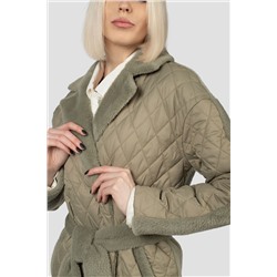 01-11600 Пальто женское демисезонное (пояс)