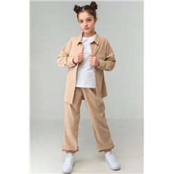 Вельветовый костюм для девочки Happyfox