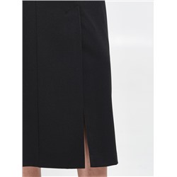 Юбка чёрная миди