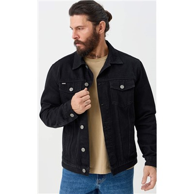 Куртка джинс P011-1336Rus black