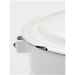 УЦЕНКА Ведро ц/шт с/кр 12л (белая)СА