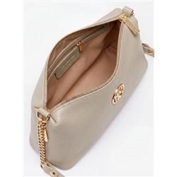 Женская кожаная сумка Richet 3199LGU 892 Бежевый
