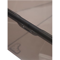 Ящик пластиковый для хранения, с крышкой, объём — 10 л, прозрачно-чёрный