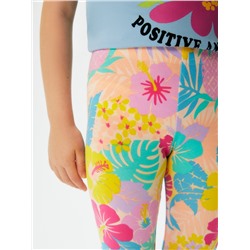 Брюки детские для девочек (лосины) Tropic цветной Acoola