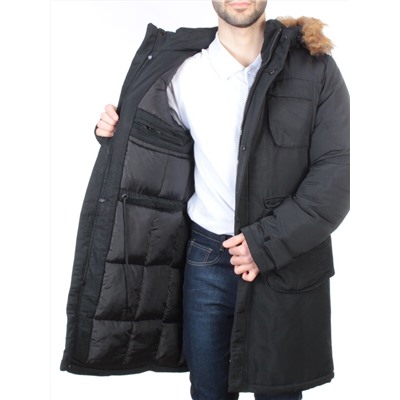 71203 BLACK Куртка мужская зимняя (200 гр. синтепон) KAREAKEY