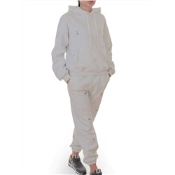 006 LT. GRAY Костюм спортивный зимний женский (95% хлопок, 5% полиэстер)