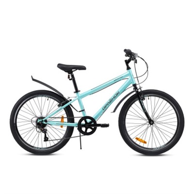 Велосипед 24" рама 13" 7sp KRYPTON ОРЛЁНОК ригид бирюзовый