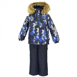 Комплект зимний HUPPA WINTER 41480030-82886 синий/т.синий