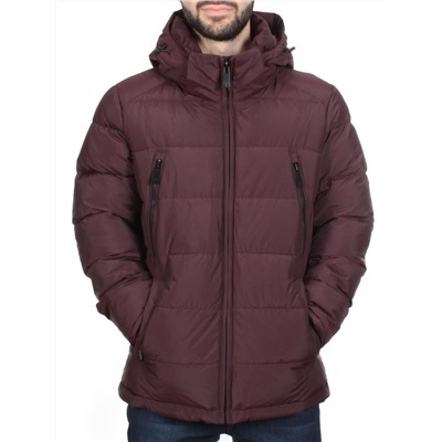 4707 BURGUNDY Куртка мужская зимняя ROMADA (200 гр. холлофайбер)