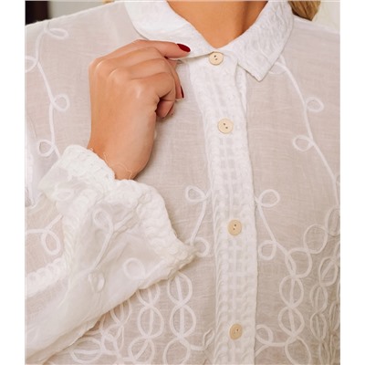 Блуза #КТ809 (5), белый